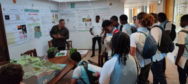 Stand  BIOCHAR © Cirad Martinique